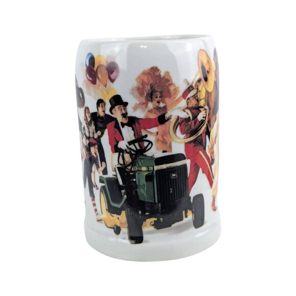 Vintage 1983 John Deere Circus Mug: Collectible Tractor Advertising Coffee Cup - Picture 5 of 6